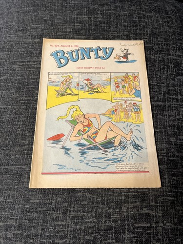 Bunty comic august - -, 1969