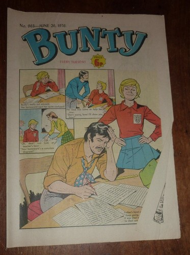 Bunty comic 26th - june, 1976