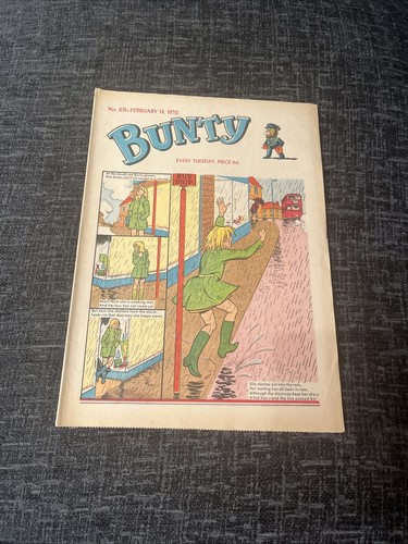 Bunty comic february - bunty,