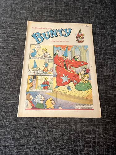 Bunty comic august 1970 - comic,