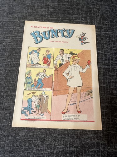 Bunty comic october 1968 - bunty,