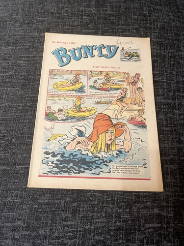 Bunty comic july 1967 - comic,
