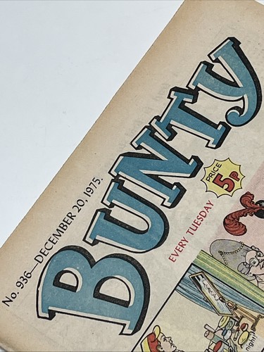 Bunty comic december - bunty,