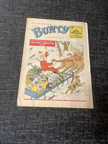 Bunty comic december - comic, 1968