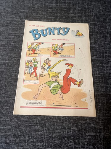 Bunty comic august 1967 - comic,
