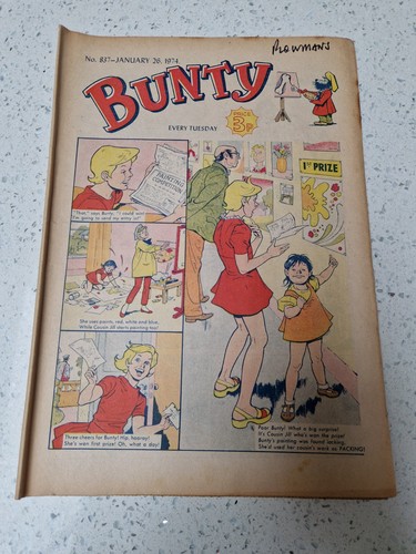 Bunty comic 837 january - no,