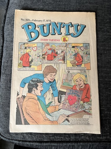 Bunty comic february - bunty,