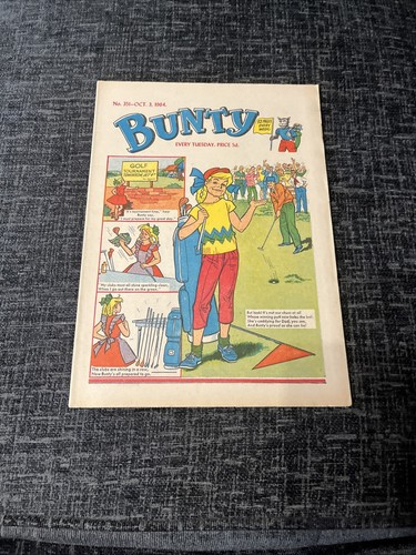 Bunty comic october - bunty,