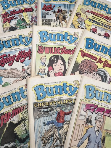 Bunty comics bundle from - comics,