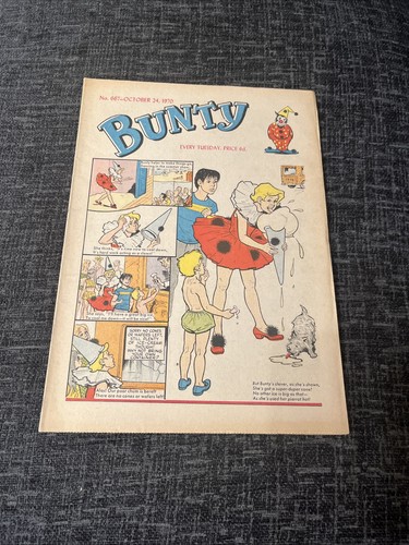 Bunty comic october 1970 - bunty,