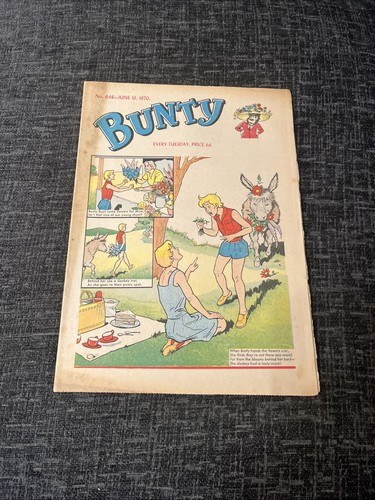 Bunty comic june 1970 - bunty,