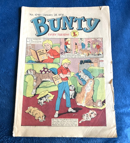 Bunty girls weekly comic - bunty,
