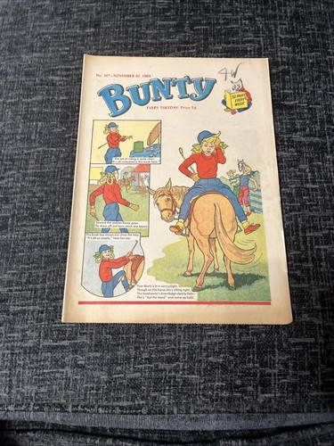 Bunty comic november 1963 - bunty,