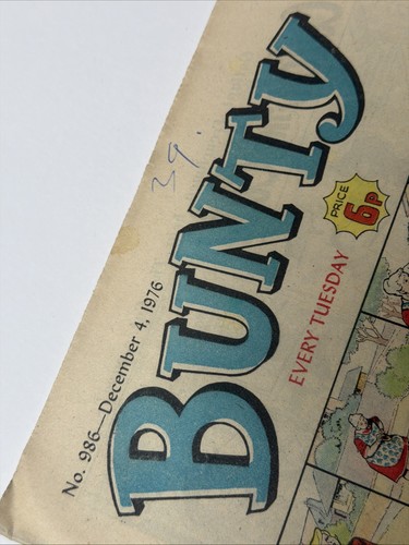 Bunty comic december 4th - december,