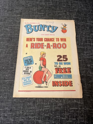 Bunty comic december 1970 - bunty,
