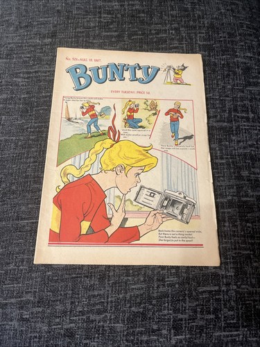 Bunty comic august 1967 - bunty,