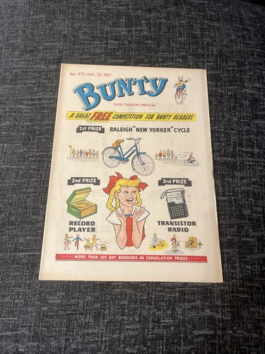 Bunty comic january 1967 - comic,