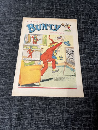 Bunty comic november 1966 - comic,