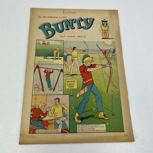 Bunty comic issue 789 - bunty,