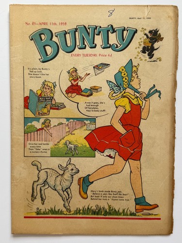 Bunty comic apr 11 1959 - #65,,