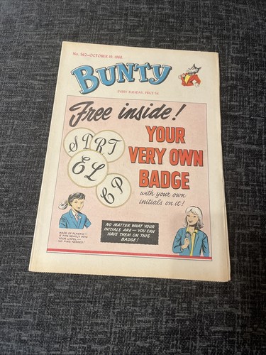Bunty comic october - -, 1968