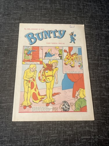 Bunty comic january - bunty,