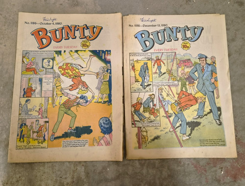 Bunty comic issue - comic, 1196
