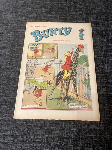 Bunty comic january 1968 - comic,