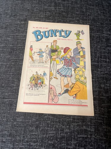 Bunty comic april 1967 - bunty,
