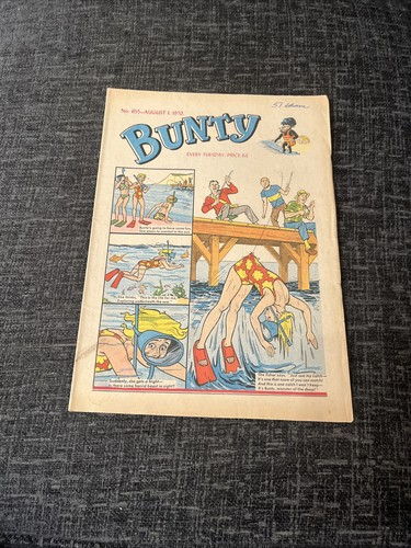 Bunty comic august 1970 - bunty,