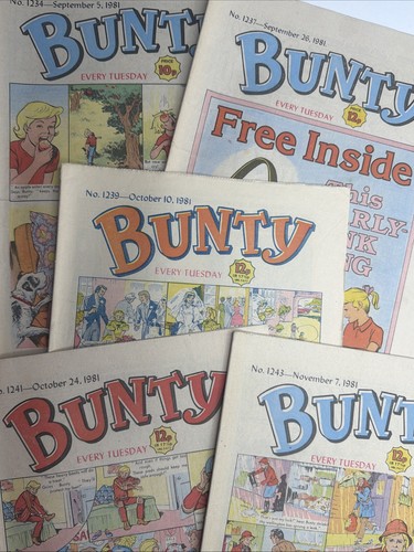 Bunty comics bundle from - bunty,