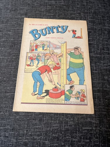 Bunty comic october 1970 - comic,