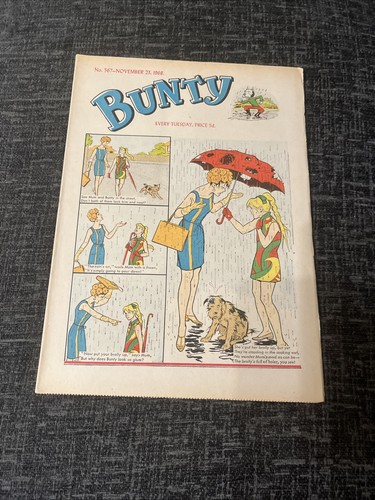Bunty comic november 1968 - comic, 23
