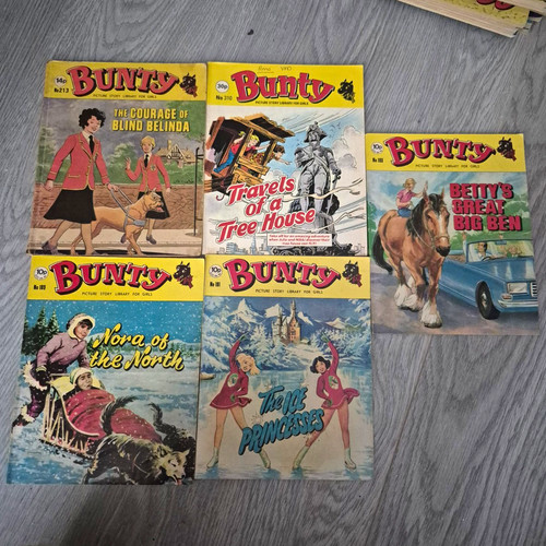 Bunty comic mixed lot 5 - bunty,