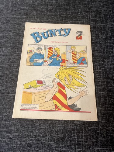 Bunty comic april 1968 - april,