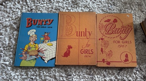 Bunty annuals 1967 1974 1976 - annuals, 1967,