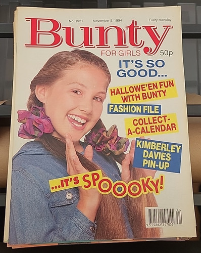Vintage 90s bunty comic issue - bunty,