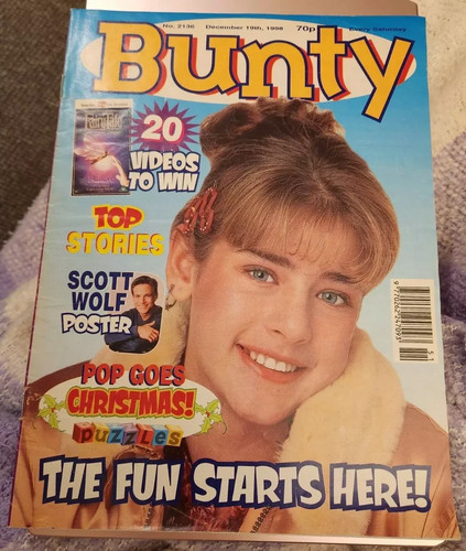Vintage 90s bunty - vintage, comics