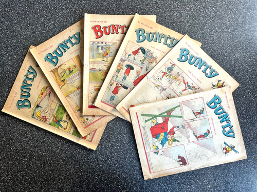 Bunty comics 1967 bundle - 6x,
