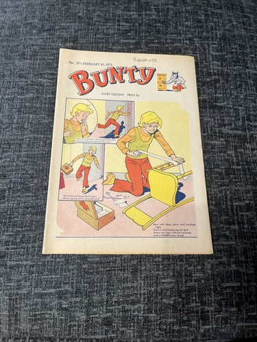 Bunty comic february - bunty,