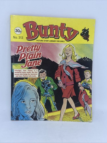 Bunty comic 313 pretty plain - comic, #313